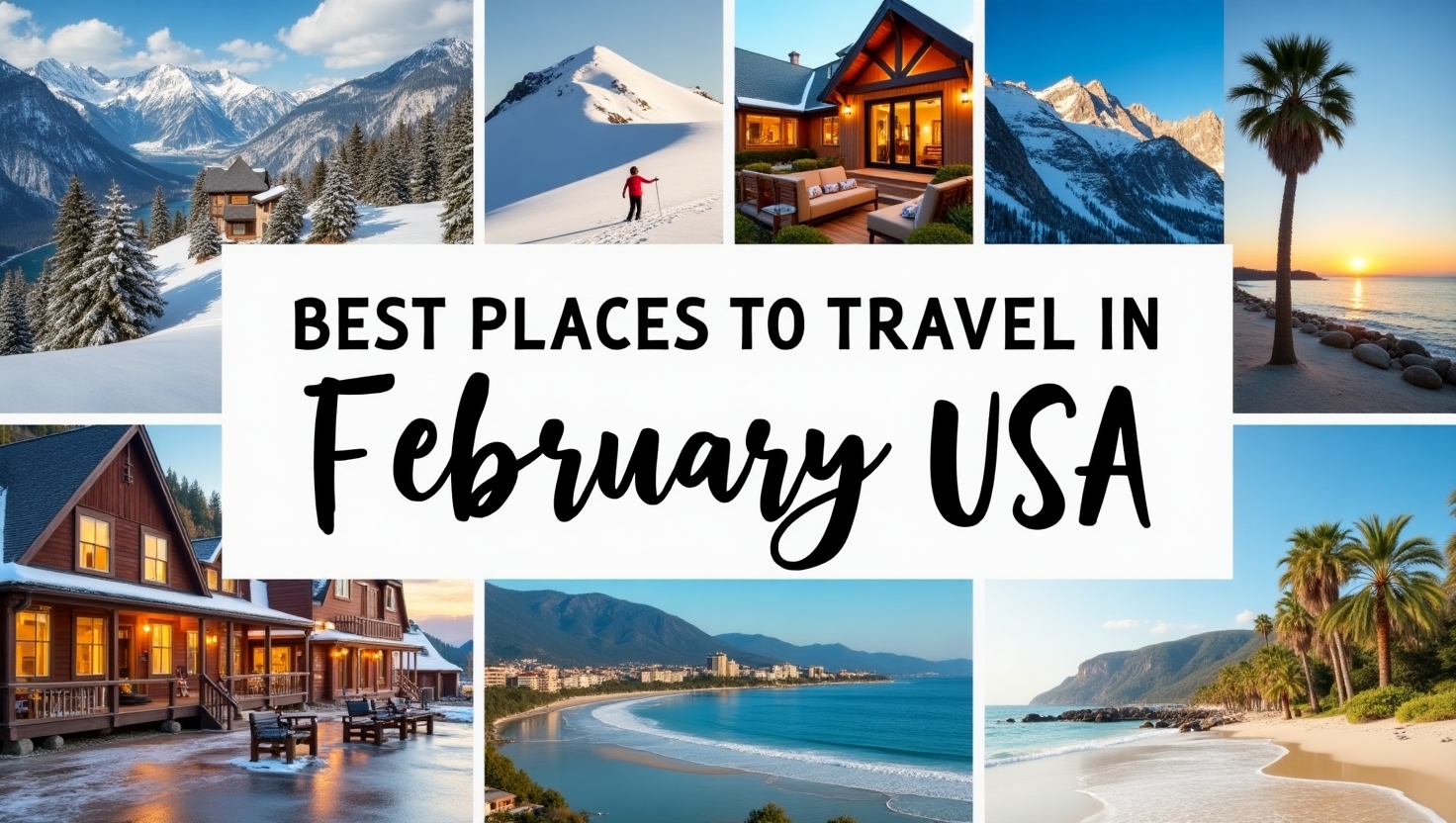 Best Places To Travel February Usa