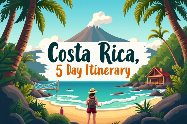costa rica 5 day itinerary
