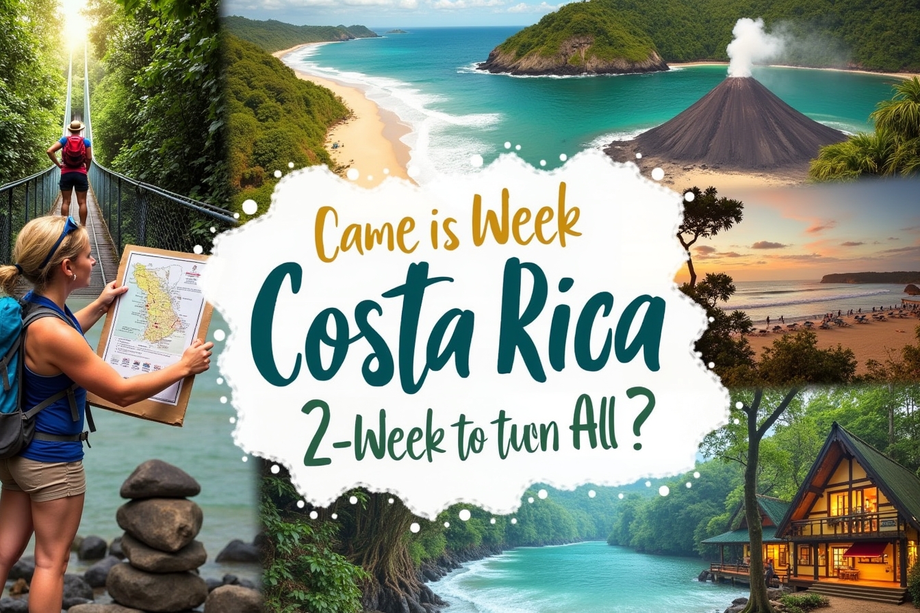 Costa Rica 2 Week Itinerary : Can You See It All?