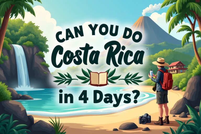 4 Days In Costa Rica: Can You Do It ?
