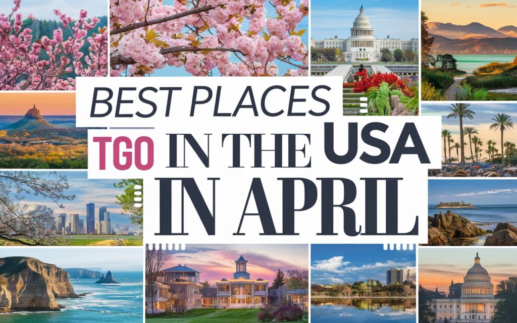 Best Places To Go In Usa In April